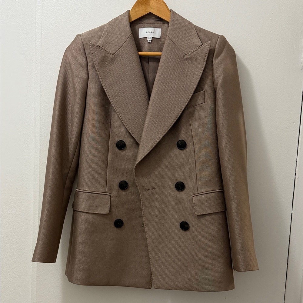 Reiss mauve blazer Sz 0 or EU 32